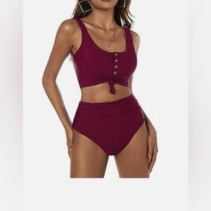 Zafron 2pc swimsuit size l0